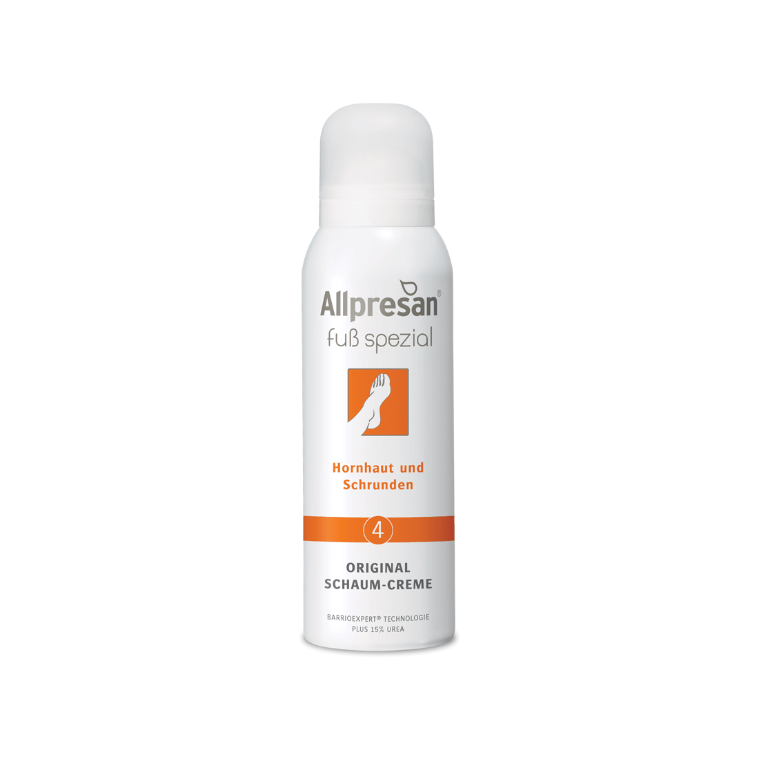 Allpresan® Fuß spezial Nr. 4 Schaum-Creme, Hornhaut & Schrunden – Produktfoto